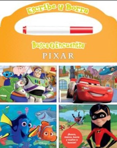 DISNEY PIXAR ESCRIBE Y BORRA