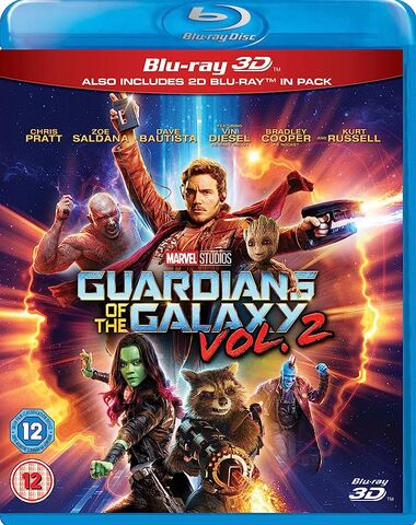 GUARDIANES DE LA GALAXIA 2 BR + 3D