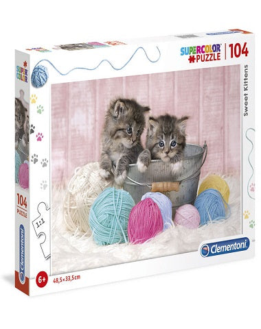 PUZZLE GATITOS 104 PZ