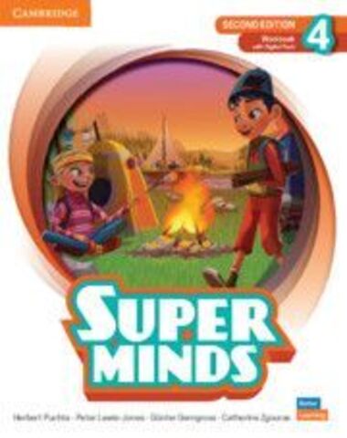 SUPER MINDS 4° WB 2n ED PRIM.