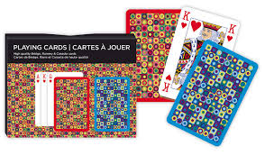 JUEGO DE NAIPES 2 MAZOS CON ESTUCHE