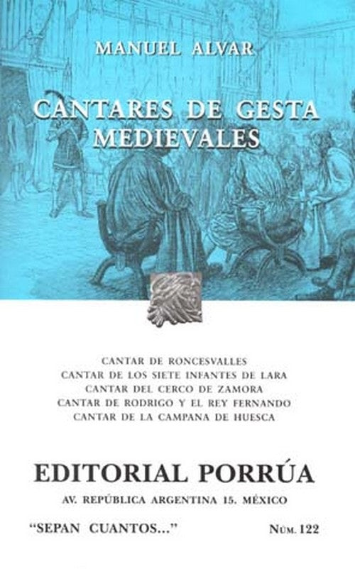 S/C 122 CANTARES DE GESTA MEDIEVALES