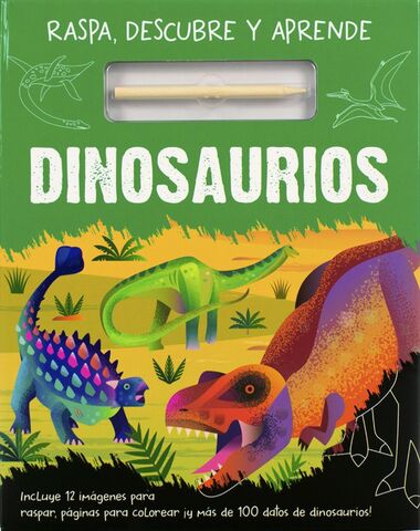 RASPA DESCUBRE Y APRENDE DINOSAURIOS