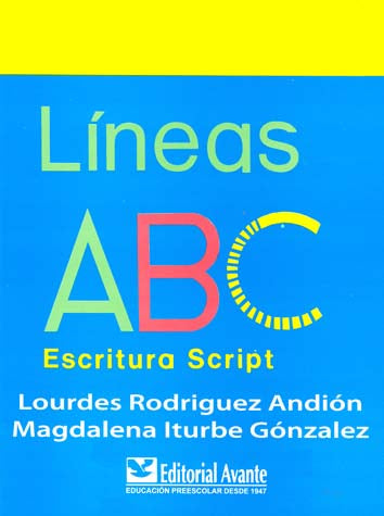 LINEAS ABC ESCRITURA SCRIPT PREESC.