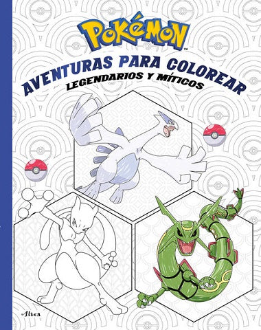 POKEMON AVENTURAS PARA COLOREAR LEGENDAR