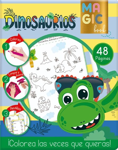 LIBRO MAGICO DINOSAURIOS