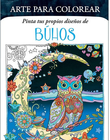 ARTE PARA COLOREAR BUHOS