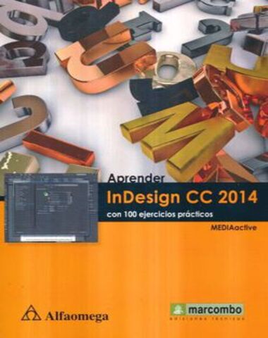 APRENDER INDESIGN CC 2014 CON 100 EJERCI