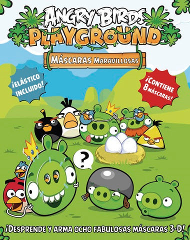 ANGRY BIRDS PLAYGROUND MASCARAS MARAVILL