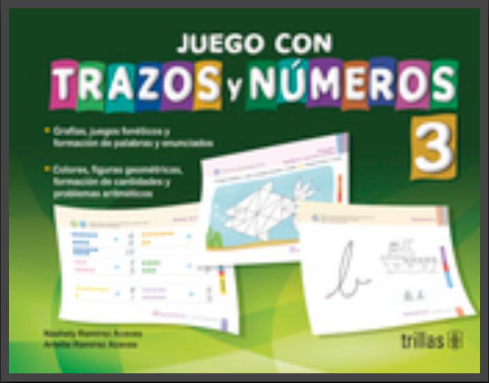 JUEGO CON TRAZOS Y NUMEROS 3° PREESC.