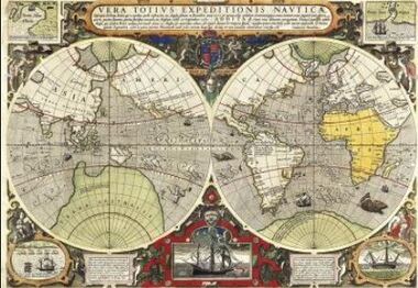 PUZZLE MAPA ANTIGUO 6000 PZ