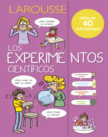 DIME LOS EXPERIMENTOS CIENTIFICOS