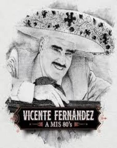 VICENTE FERNANDEZ / A MIS 80S