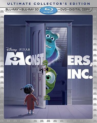 MONSTERS INC BR + 3D