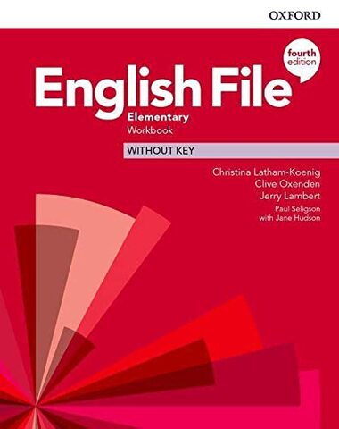 ENGLISH FILE ELEMENTARY WB 4a ED.