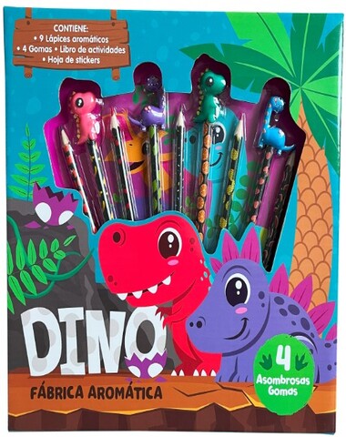 DINOSAURIOS PACK LAPICES