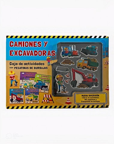 CAMIONES Y EXCAVADORAS CAJA DE ACTIVIDAD