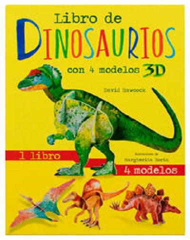 DINOSAURIOS 4 MODELOS 3D