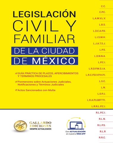 LEGISLACION CIVIL Y FAMILIAR CIUDAD DE M