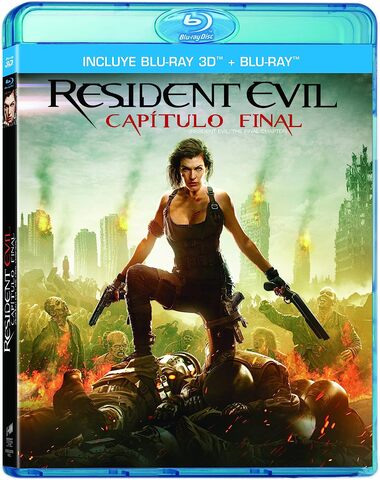 RESIDENT EVIL CAPITULO FINAL 3D + DVD