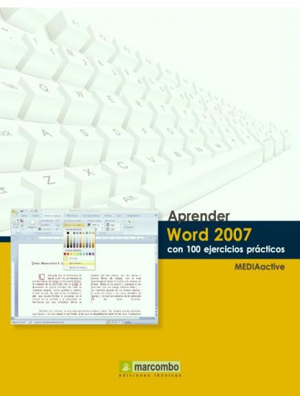 APRENDER WORD 2007 CON 100 EJERCICIOS PR