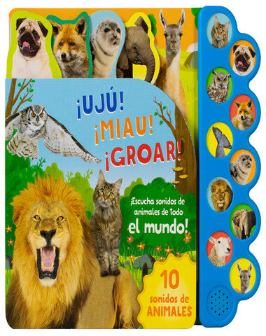 10 SONIDOS DE ANIMALES UJU MIAU GROAR