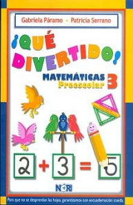 QUE DIVERTIDO MATEMATICAS 3 PREESC.