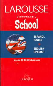 DICCIONARIO SCHOOL ESPAÑOL INGLES / ENGL