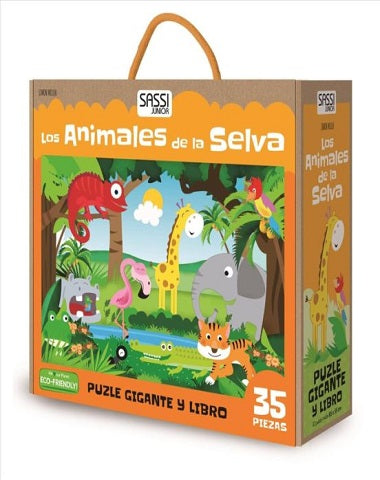 PUZLE ANIMALES DE LA SELVA