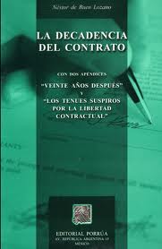 DECADENCIA DEL CONTRATO, LA