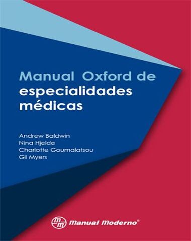 MANUAL OXFORD DE ESPECIALIDADES MEDICAS
