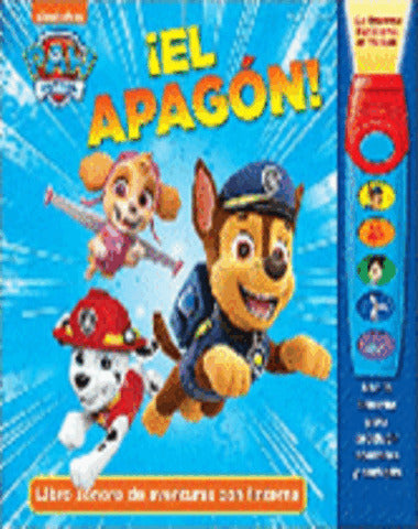 PAW PATROL EL APAGON LIBRO CON LAMPARA