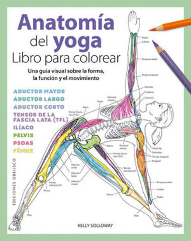 ANATOMIA DEL YOGA LIBRO PARA COLOREAR