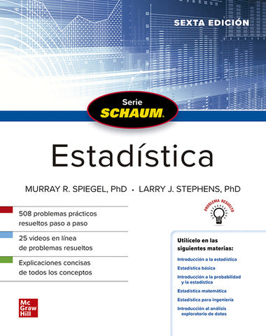 ESTADISTICA SCHAUM 6 ED