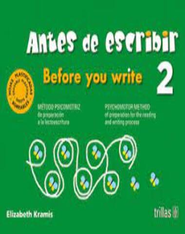 ANTES DE ESCRIBIR 2 BEFORE YOU WRITE