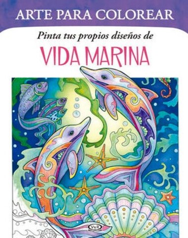 ARTE PARA COLOREAR VIDA MARINA