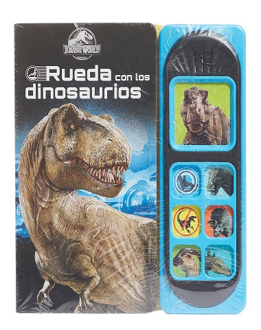 JURASSIC WORLD RUEDA CON LOS DINOSAURIOS