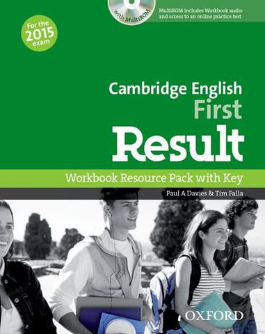 CAMBRIDGE ENGLISH FIRST RESULT WB