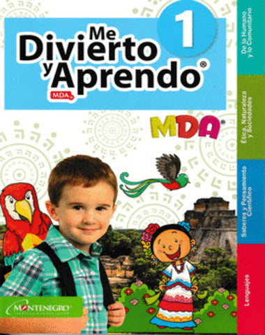 ME DIVIERTO Y APRENDO 1° PRIM. MDA