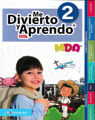 ME DIVIERTO Y APRENDO 2° PRIM MDA