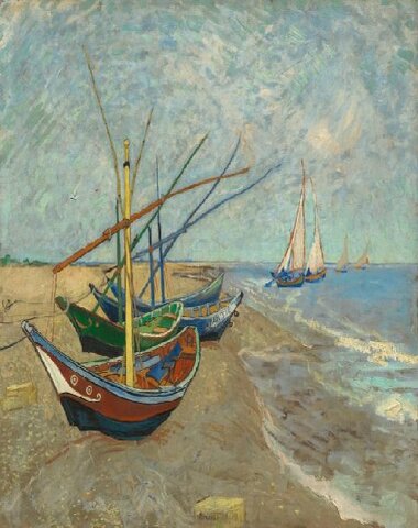 PUZZLE FISHING BOATS ON THE BEACH 1000 P