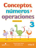 CONCEPTOS NUMEROS OPERACIONES 3° PREESC.