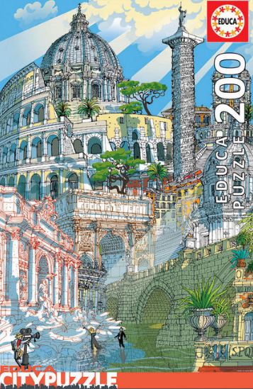 PUZZLE ROMA EDUCA CITY 200 PZ