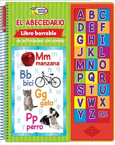 ABECEDARIO ESCRIBE Y BORRA LIBRO CON VOZ