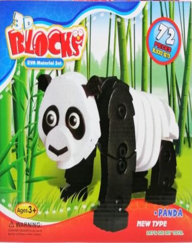 PANDA BLOCK FOAMY