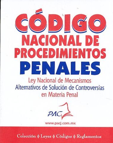 CODIGO NACIONAL DE PROCEDIMIENTOS PENALE