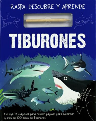 RASPA DESCUBRE Y APRENDE TIBURONES