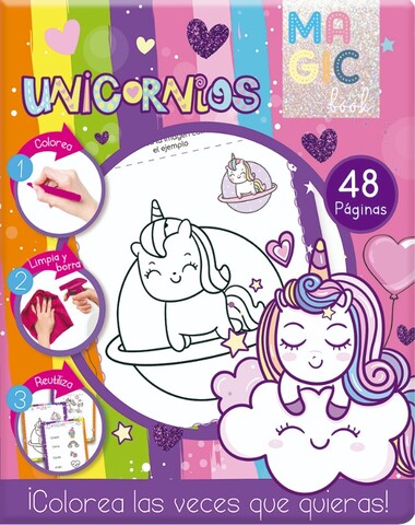 LIBRO MAGICO UNICORNIOS