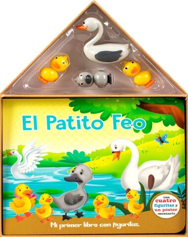 MI PRIMER LIBRO CON FIGURAS PATITO FEO