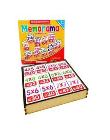 MEMORAMA MULTIPICLACIONES 60 PZ